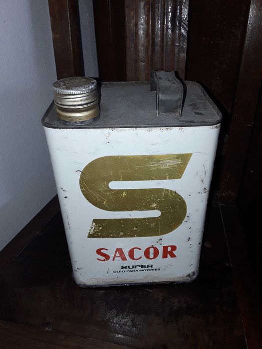Lata de oleo  Sacor 5L Grande antiga