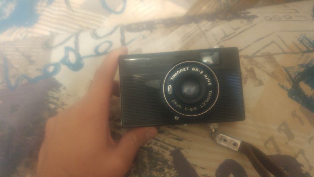 Фотоаппарат времен ссср в отличном состоянии