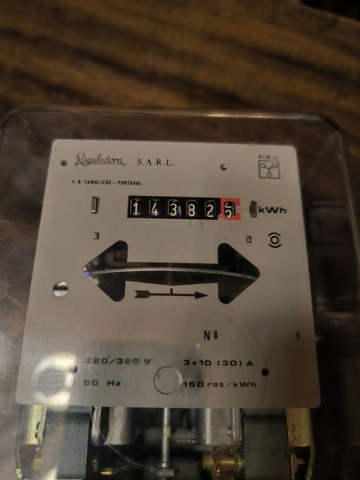 Contador Eletrico Antigo