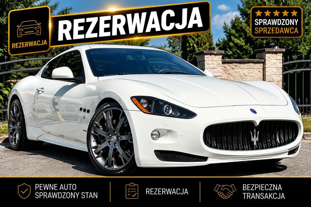 Maserati GranTurismo Granturismo S 4.7 Ferrari*V8*440HP*PiekielneBrzmienie*PrzepieknyWyglad