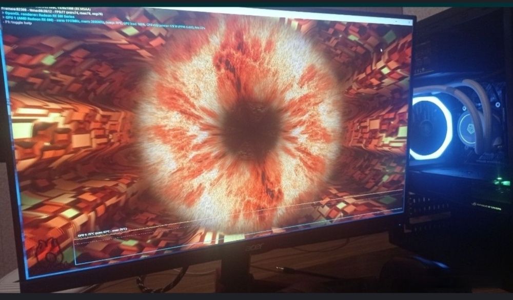 SapphireRx 580-8Gb Nitro+ Любые тесты!Магазин COMPIC