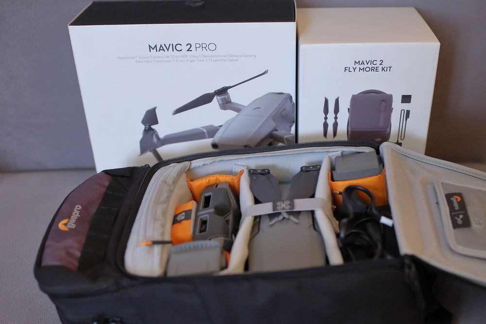 Dron DJI Mavic 2 Pro - MEGA Zestaw - Filtry PolarPro - Plecak