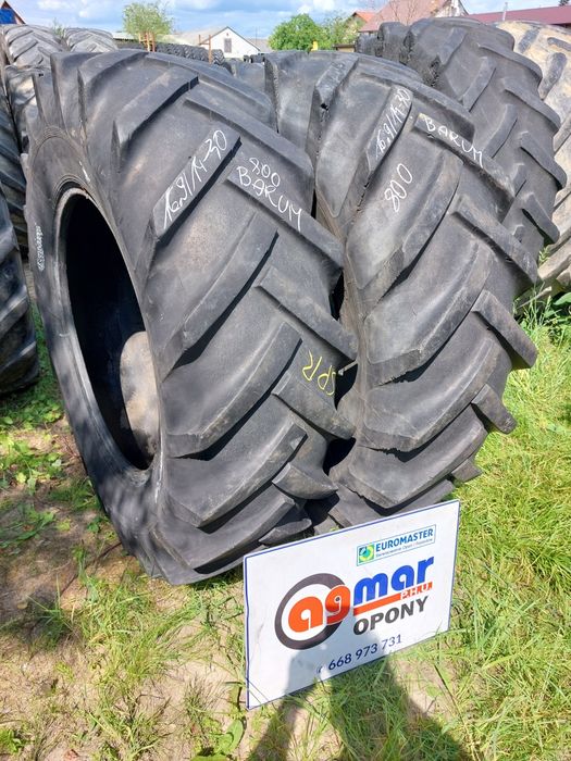 16.9/14-30 Barum opony używane rolnicze para