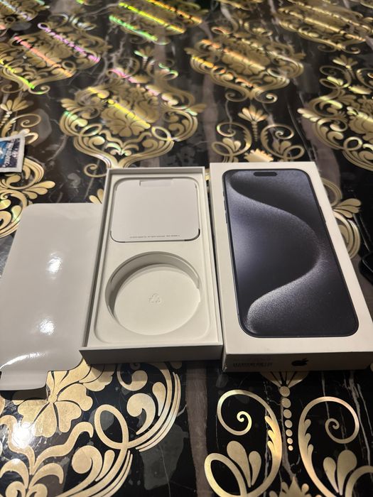 Iphone 15 pro max blue titanium срочно!!! Без торга