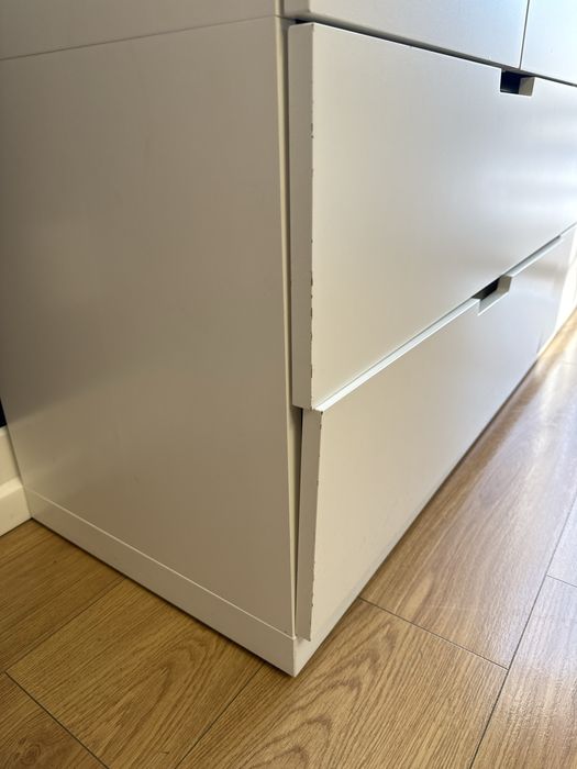 Komoda Ikea Malm 12 szuflad biała – duża, bardzo pojemna