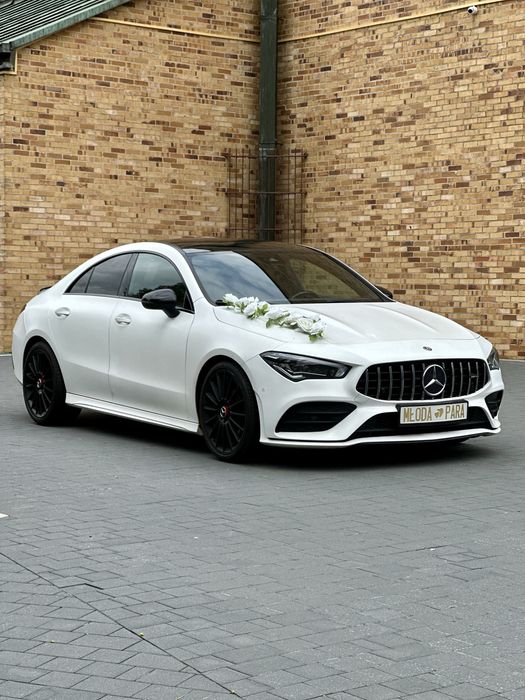 Mercedes CLA AMG na wesele