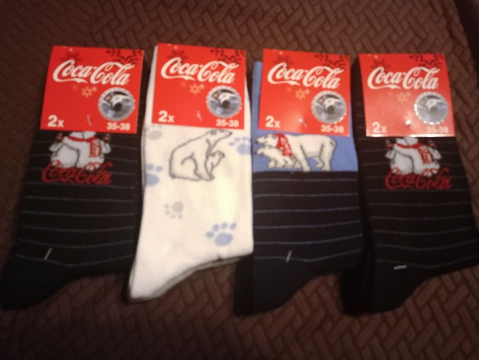 Skarpetki coca-cola 8 szt