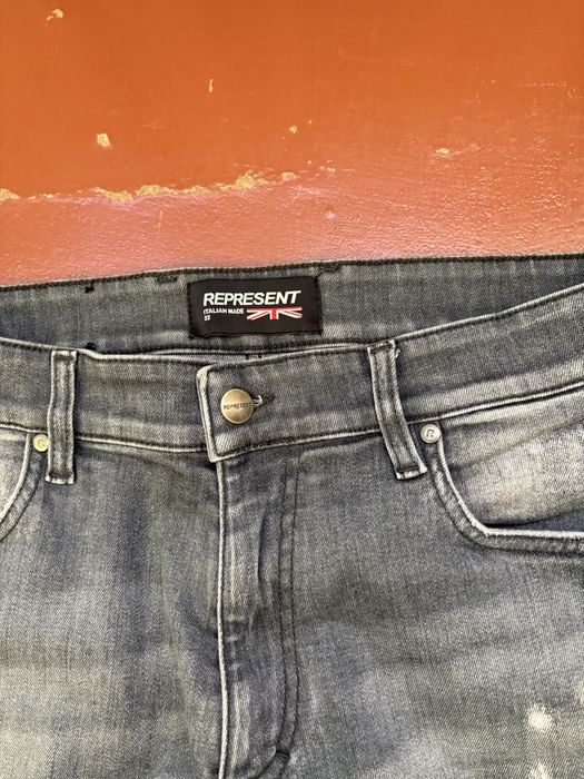 represent джинси slim flared