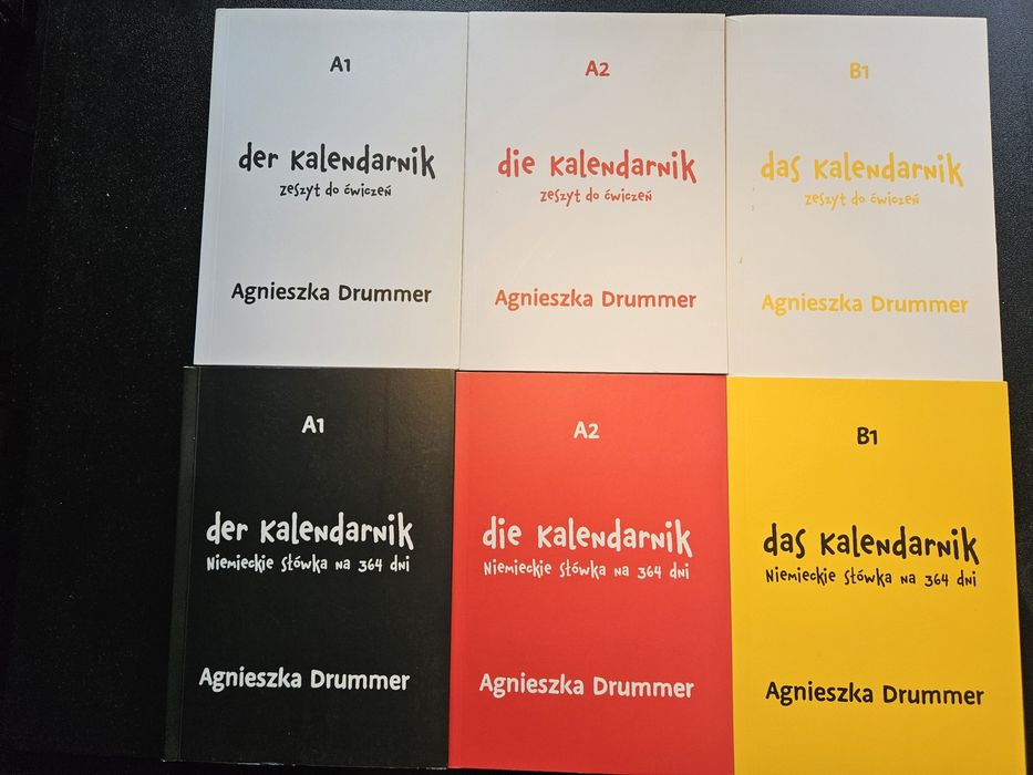 Kalendarniki A1 A2 B1 - nauka niemieckich słówek