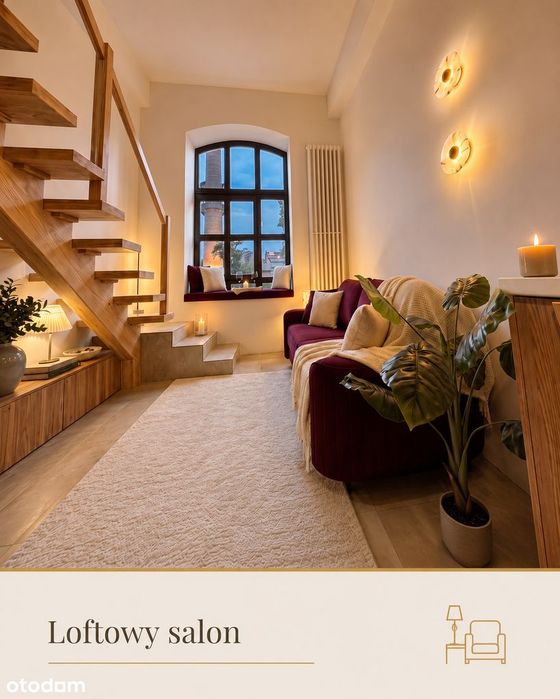 42m2 Loft premium z antresolą w WIMA | 1szy najemca | 28m + 14 antres.