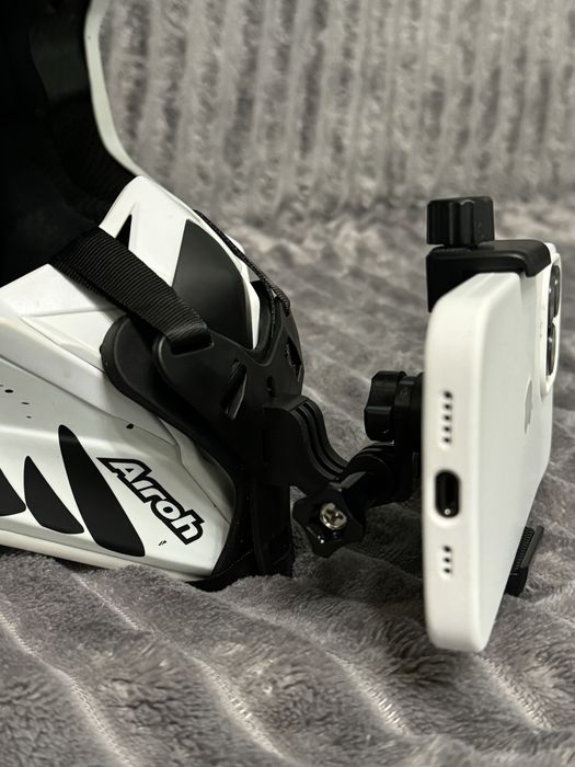 Кріплення для телефону на шолом мото | тримач телефону | мотоцикл