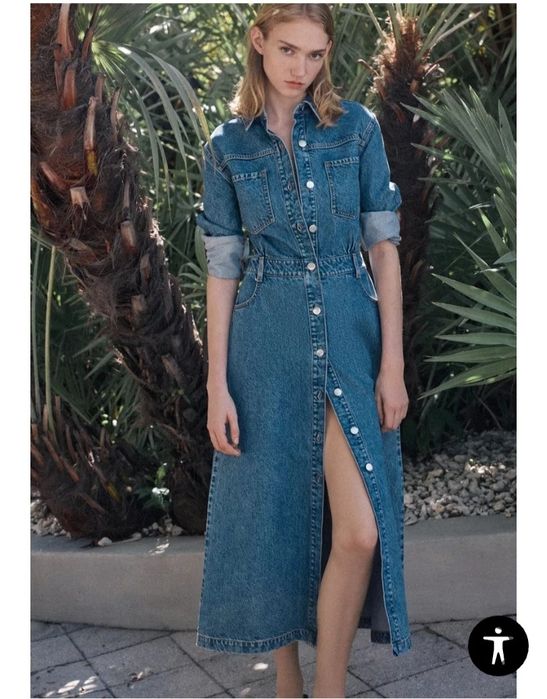 Джинсова сукня 1975 від Zara