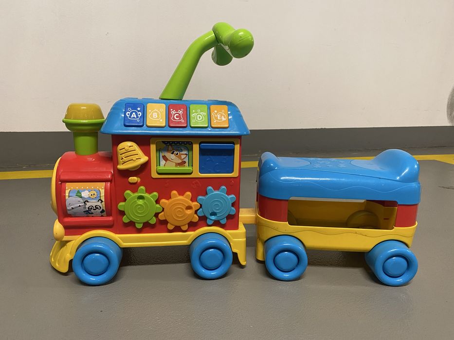 Pociąg lokomotywa Smily Play / Winfun chodzik jeździk pchacz