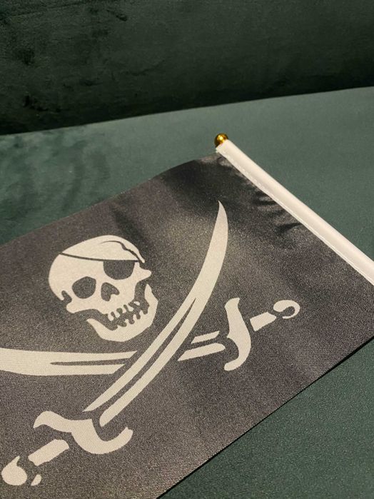 20 szt Nowe Flagi Pirat Piratów Materiałowe Chorągiewka 20 szt