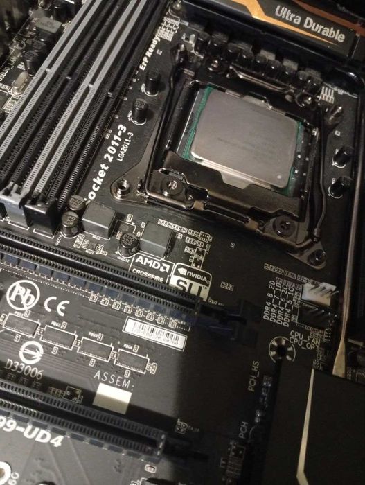 Материнская плата Gigabyte GA-X99-UD4+ i7-5820K
