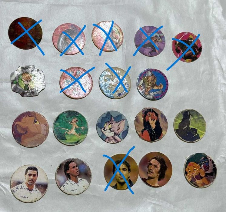 Tazos de Coleção – Disney, Dragon Ball, Futebol