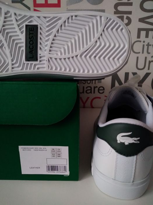 Lacoste Powercourt r. 39 (większe) -skóra