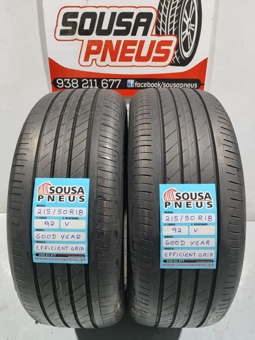 2 pneus semi novos 215-50R18 Good year - Oferta dos Portes