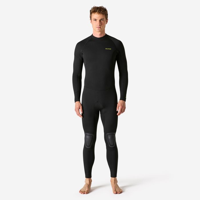 Fato de SURF Homem 100 Neoprene 4/3 mm homem preto