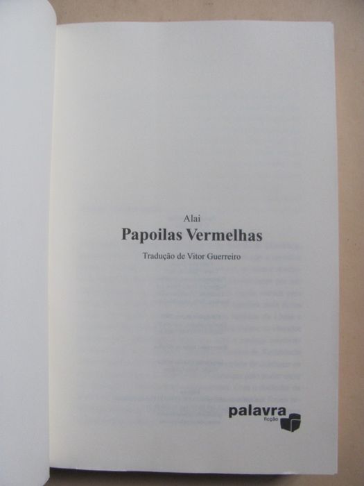Papoilas Vermelhas de Alai