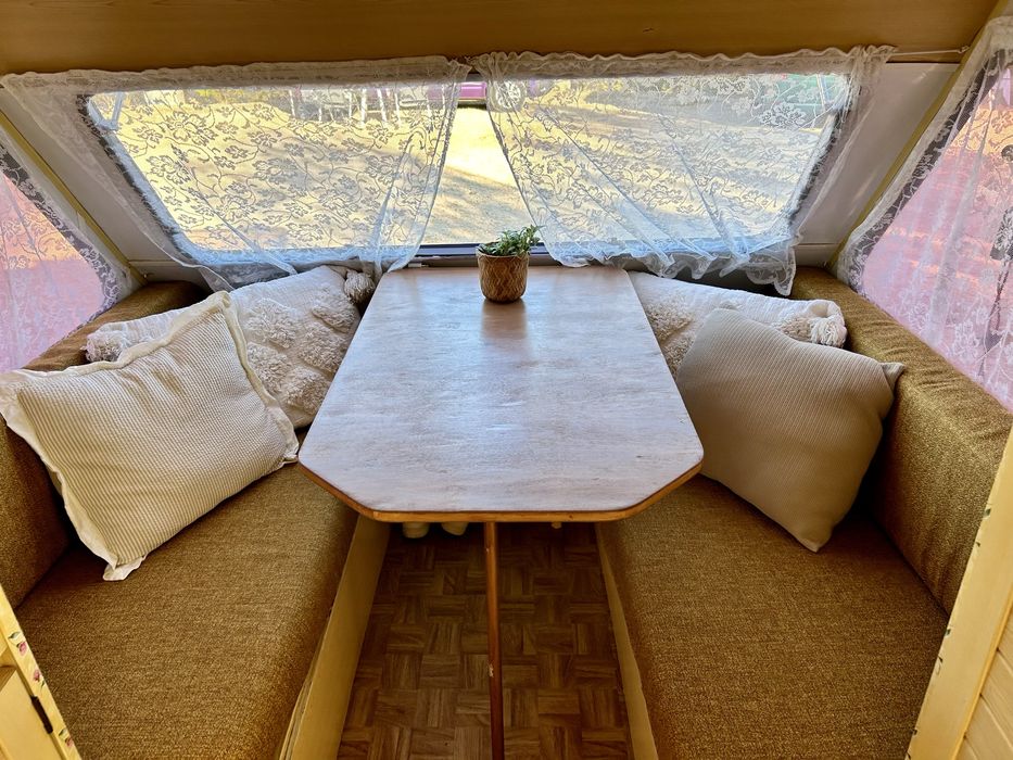 Caravana Pluma  vintage renovada