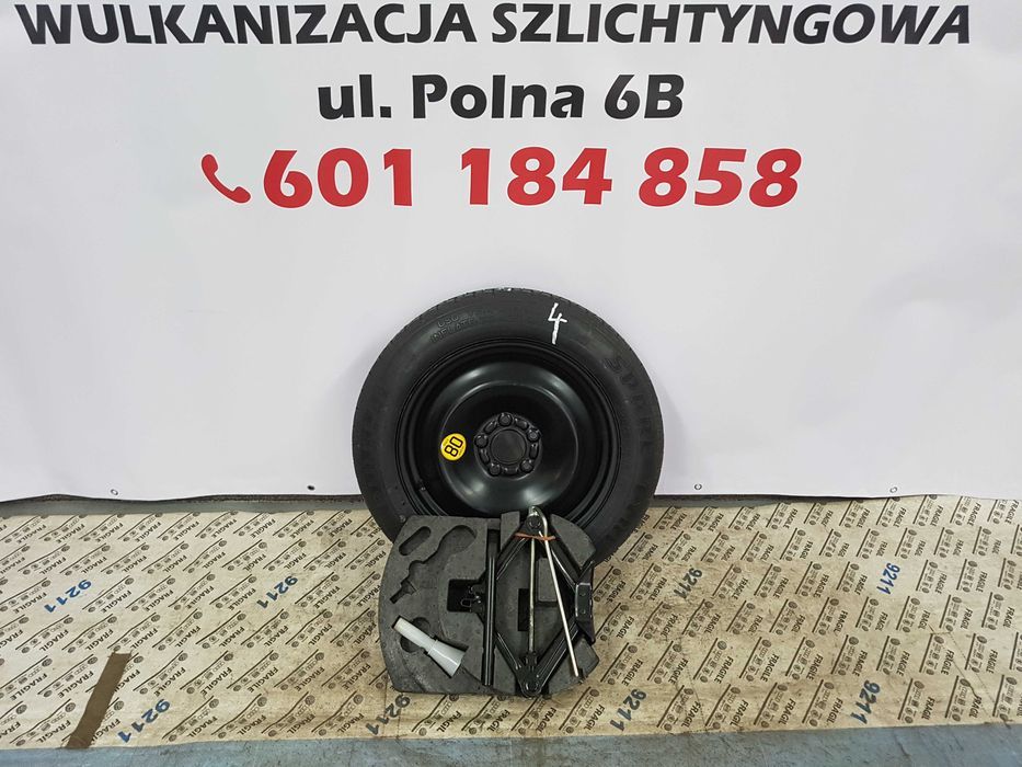 Koło Dojazdowe Ford Focus C-Max Mondeo 5x108 125/85R16 Zestaw
