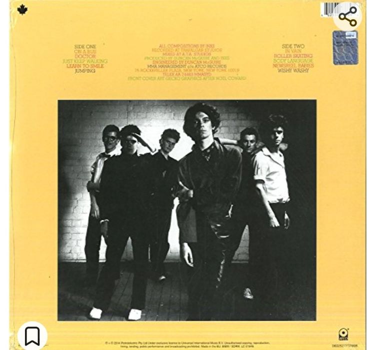 INXS LP primeiro album