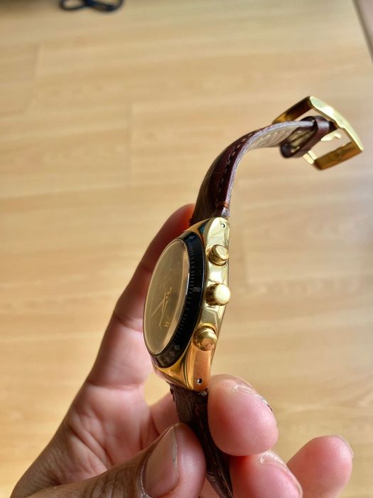 Swatch Irony Chrono GOLDFINGER Edição James Bond 007