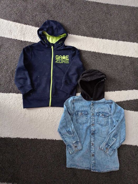 2x Bluzy chłopięce r. 122 ~Kraków