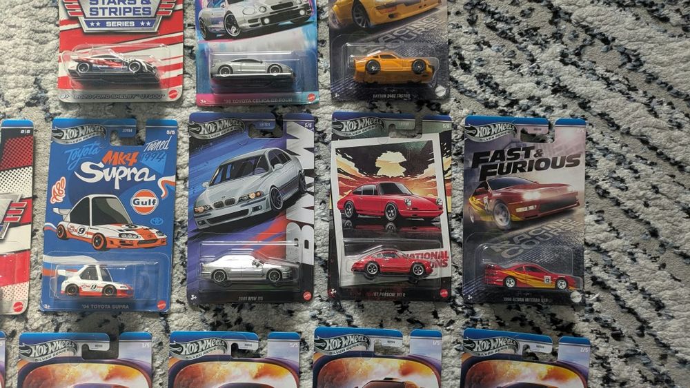 Hot Wheels silver zestaw 13szt.
