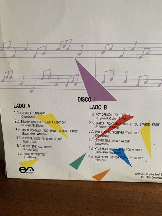 disco de Vinil super disco (duplo)