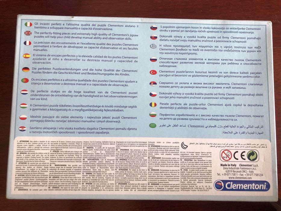 Puzzle Clementoni Disney Pixar Cars - Carros 100 peças