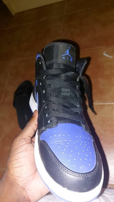 Jordan mid 1 hyper blue 2020