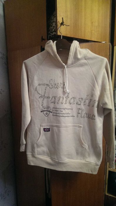 Тёплая Махровая -кофта с капюшоном, Балахон Кенгурушка XXL,NEW FASHION