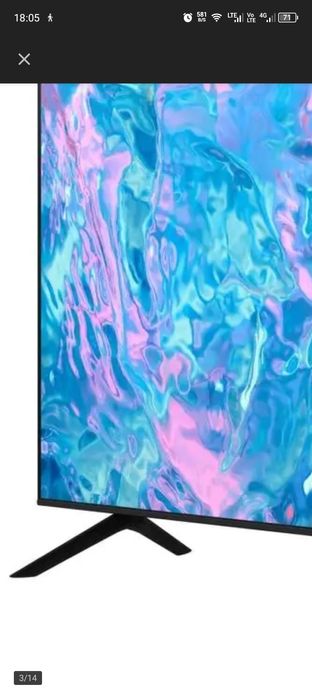 Telewizor Samsung UE55CU7172 LED SMART 4K UHD