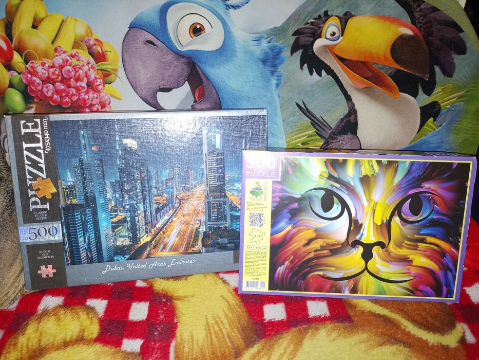 Новие пазли ( місто і Кот)