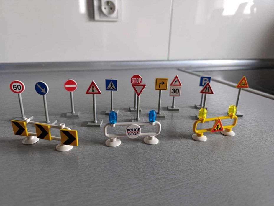 Lego System City znaki drogowe 6427