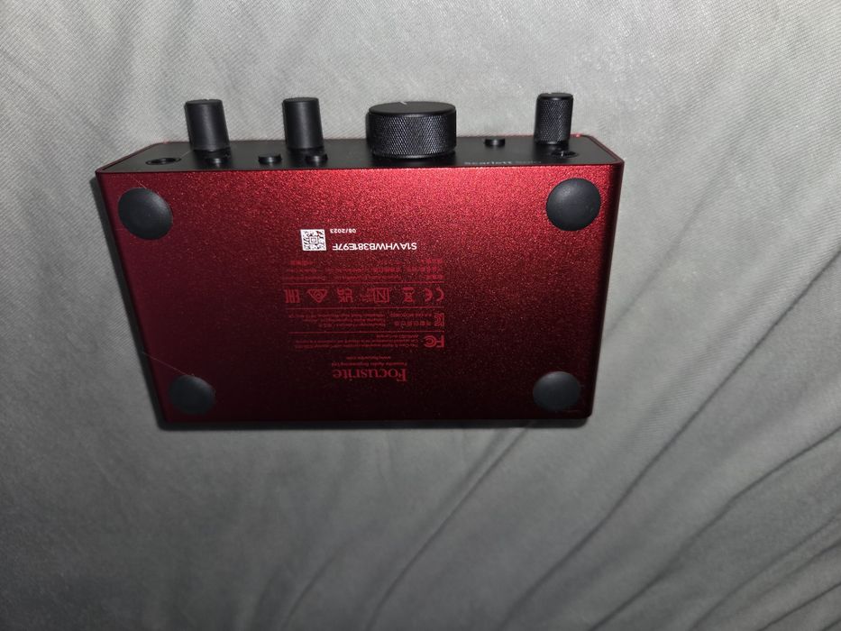 Focusrite scarlet solo 4th gen