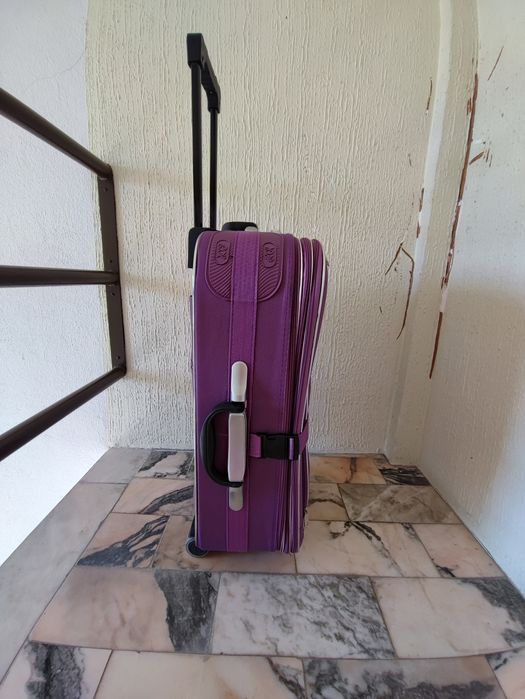 Mala de viagem em tecido