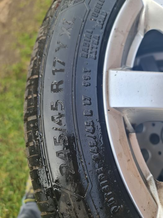 Sprzedam opony letnie z Mercedesa