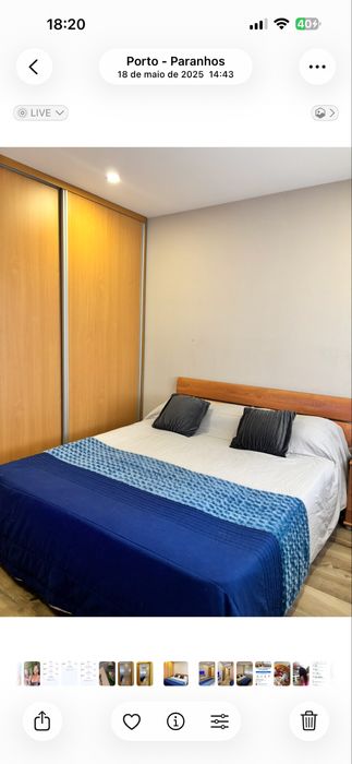 Quarto solteiro . Parque da prelada ( Porto )