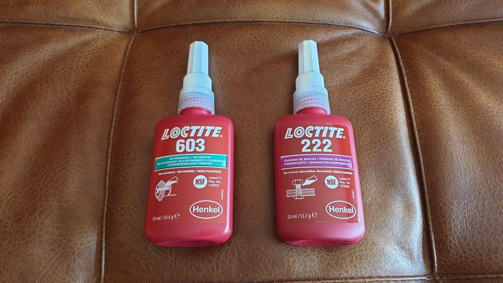 LOCTITE Fixador Roscas 222 - Rolamentos 603