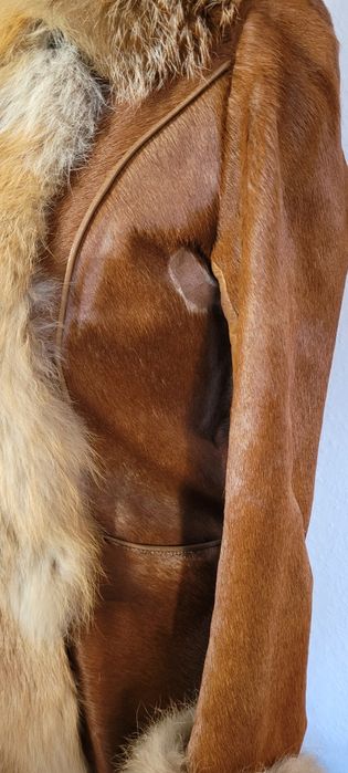 Futerko obszyte rudym liskiem