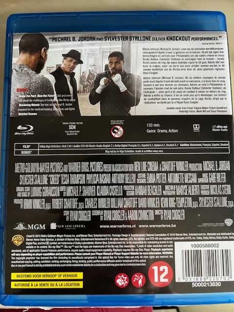 Creed: O Legado de Rocky, Bluray com Sylvester Stallone