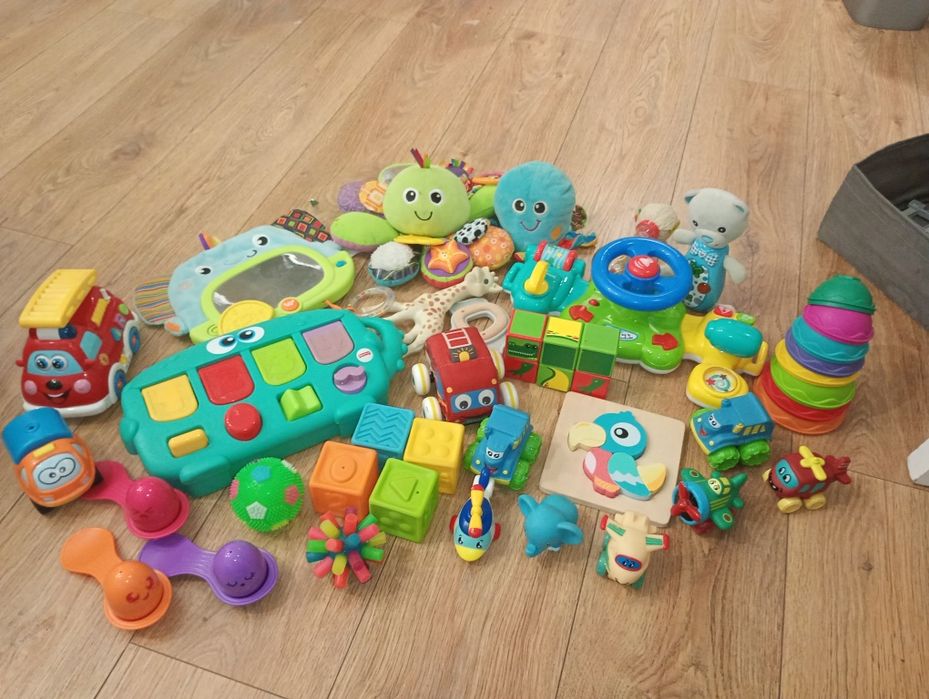 Zabawki dla niemowląt, zestaw, paczka