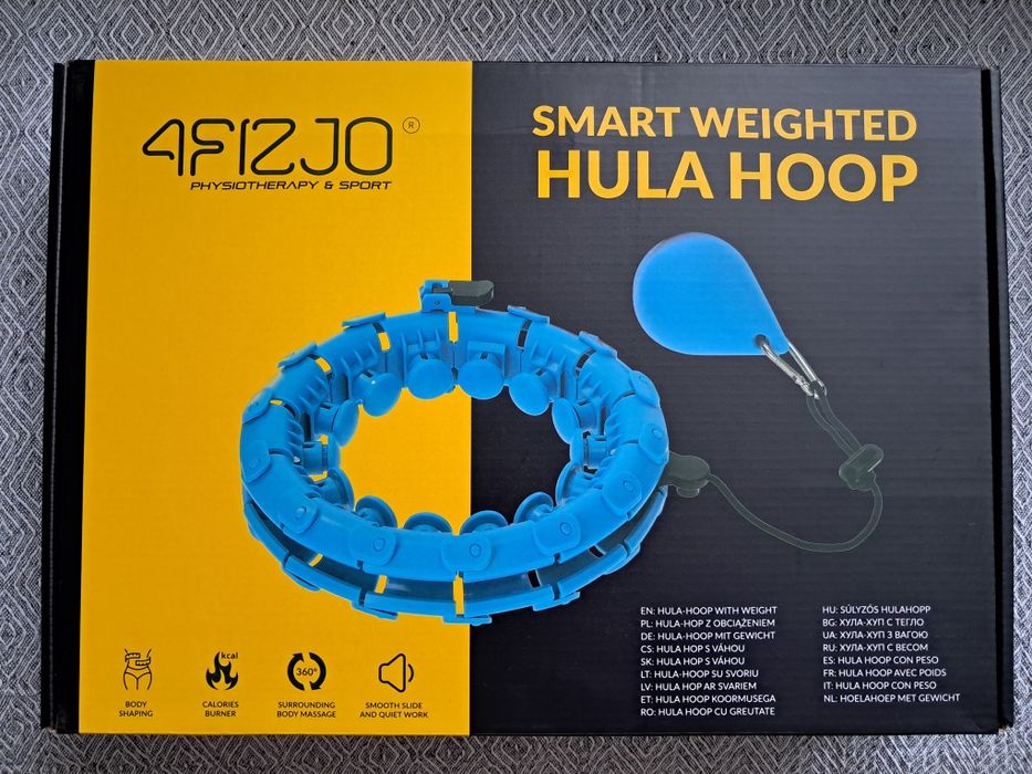 Hula hop z obciążeniem