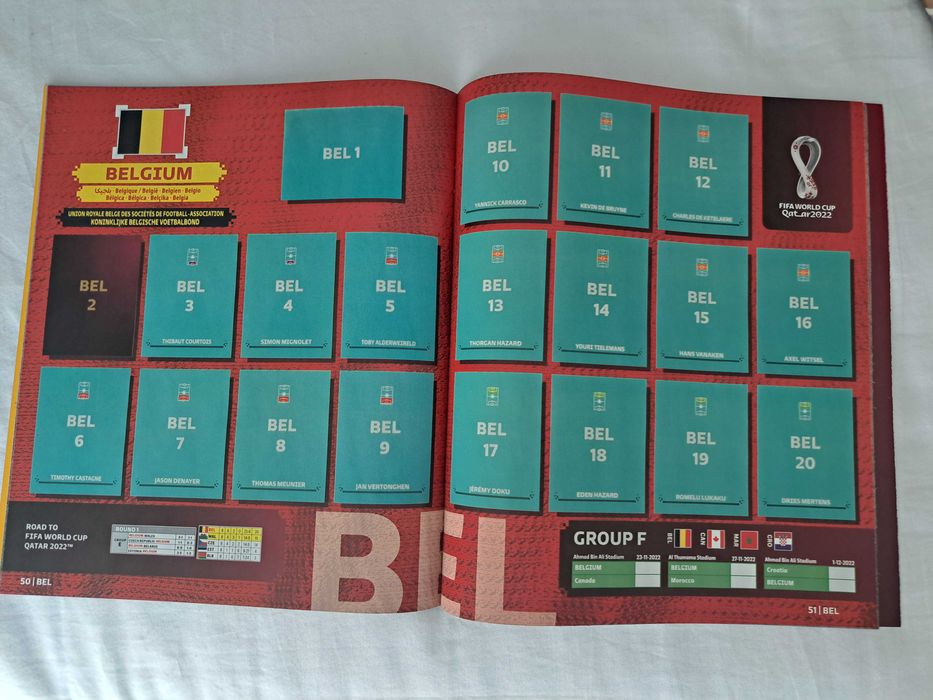 Caderneta Mundial Qatar 2022 - Nova - Sem cromos colados - Panini