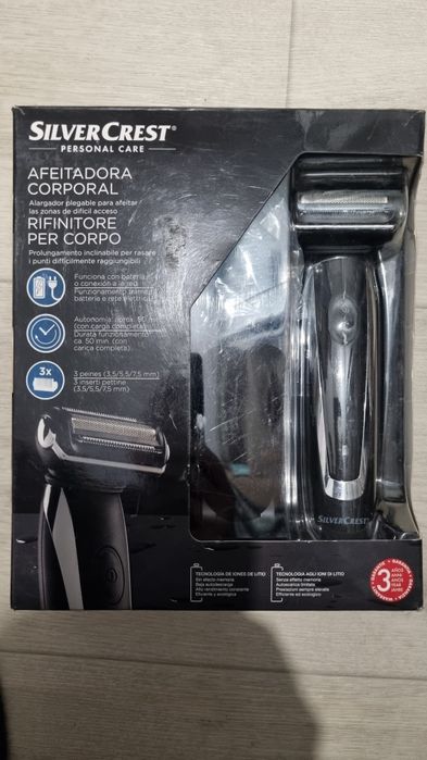 Тример для бороды, тела. Silver Crest.