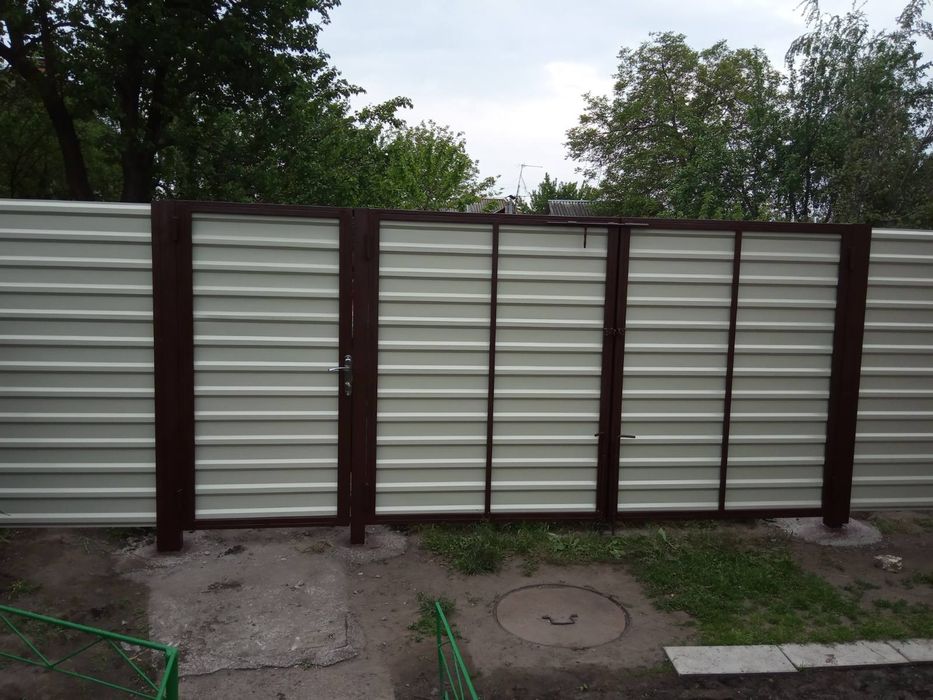Ворота Калітки Паркани Навіси Вольєри