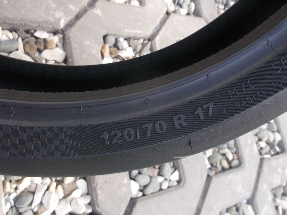 opona 120/70 R17 Continental Conti Attack SM dot0916 3mm
